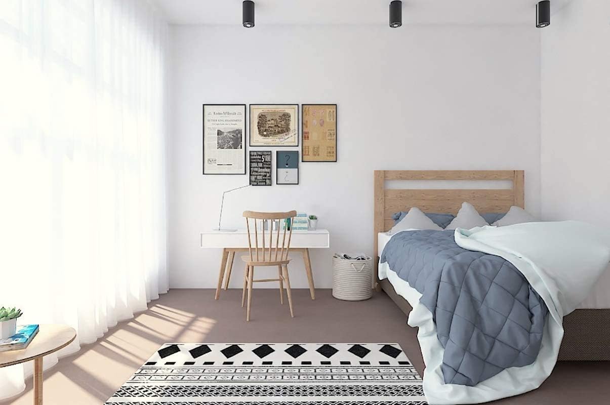 Safiyya 118"x17.7" Peel and Stick Wallpaper White Contact Paper Waterpoof Self Adhesive Decorative Contact Paper Vinyl Roll for Wall Kitchen Wallpaper for Bedroom