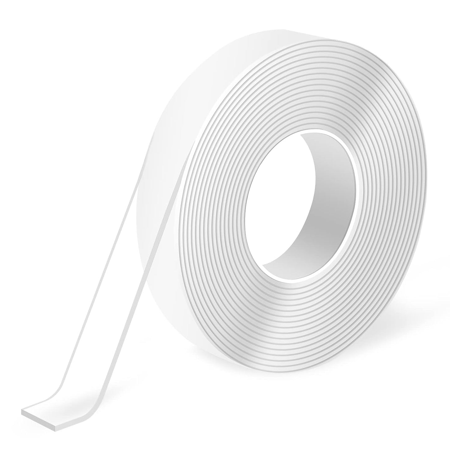 Art3d Double-Sided Tape (4-Roll of 10FT), Removable, Traceless, Washable, Reusable - Multipurpose Tape as Seen on TV (1/24" x 1/2" x 10', 4)