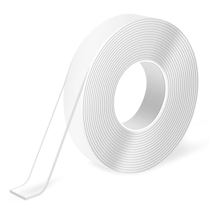 Art3d Double-Sided Tape (4-Roll of 10FT), Removable, Traceless, Washable, Reusable - Multipurpose Tape as Seen on TV (1/24" x 1/2" x 10', 4)