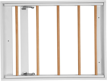 Wall Mounted Clothes Drying Rack, Space-Saving Foldable Wall Mounted Clothing Dryer Racks with Drop-Down Design for Balconies, Toilets, Laundry Rooms, Bathroom