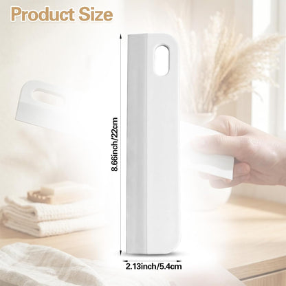 Small Rubber Squeegee for Sink All-Purpose Soft Silicone Squeegee | Mini Scrubber Scraper Tool For Kitchen Shower Glass Door Mirrors Bathroom Countertops Dishes Car Windows