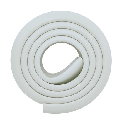 M2cbridge L Shape Extra Thick Furniture Edge Wall Corner Guard Desk Edge Cushion Bumper 6.5 Ft (Off White)