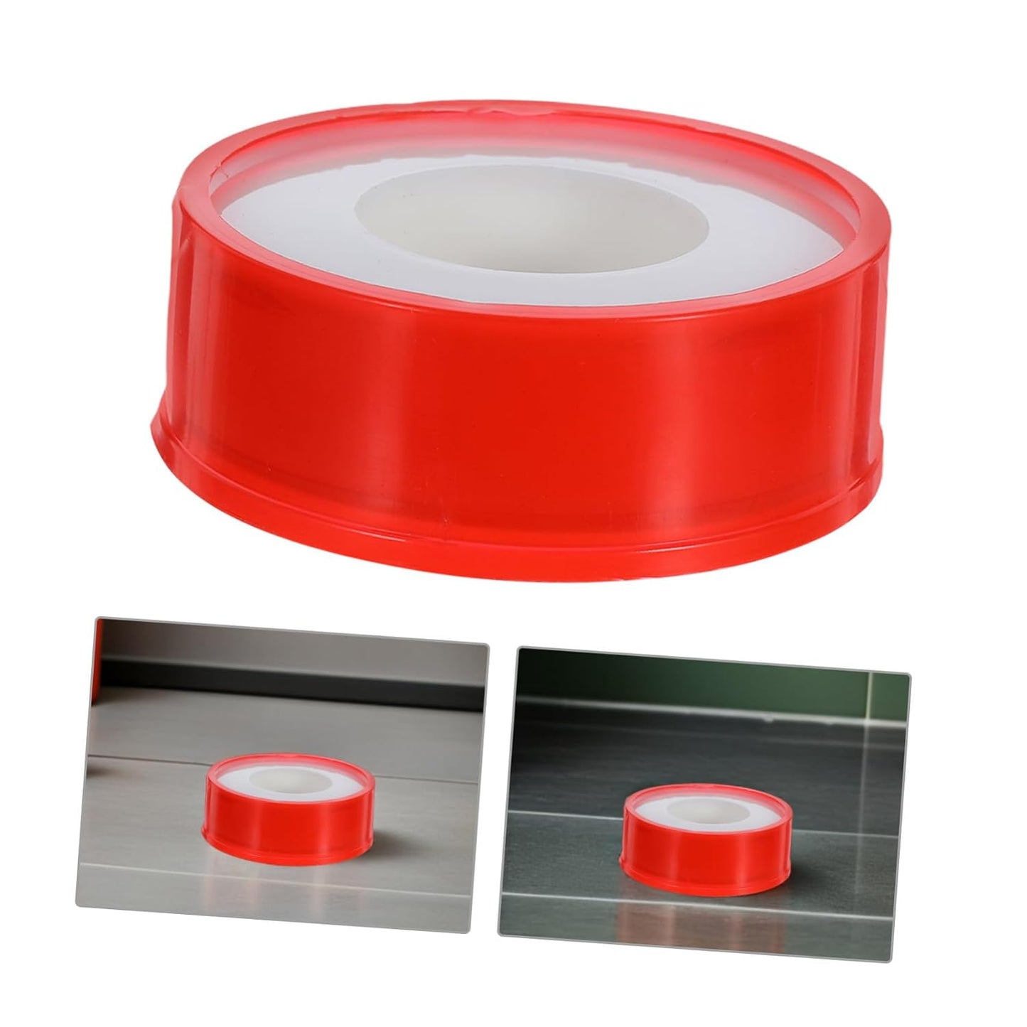 Hemobllo 10 Rolls PTFE Pipe Leak Sealing Tape Thickened Thread Seal Tape Waterproof Leak Repair for Plumbing Bathroom Garden Kitchen Pipes 20m