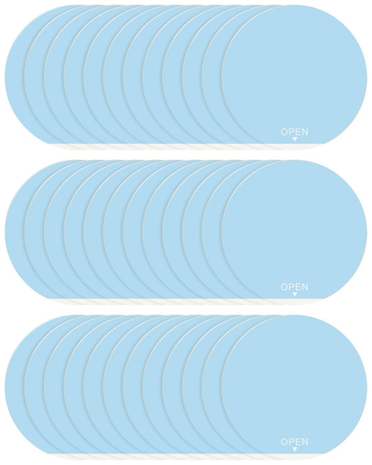 30 Pack 4.3” Replacement Glue Boards for Katchy | Indoor Glue Boards Refill Sticky Cards Compatible with Katchy, for Fenun and Other Models (White)