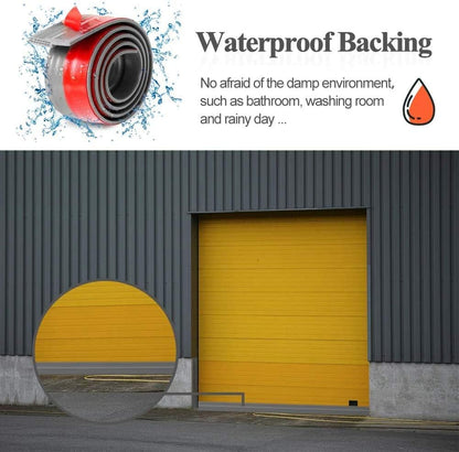 [New Upgrade] Huge Gap Door Draft Stopper,3-2/5"W Widened Door Sweep for Interior and Exterior Doors - Guard Against Drafts, Dust, Noise and Unwanted Animals (3-2/5"W x 39" L, Black)…