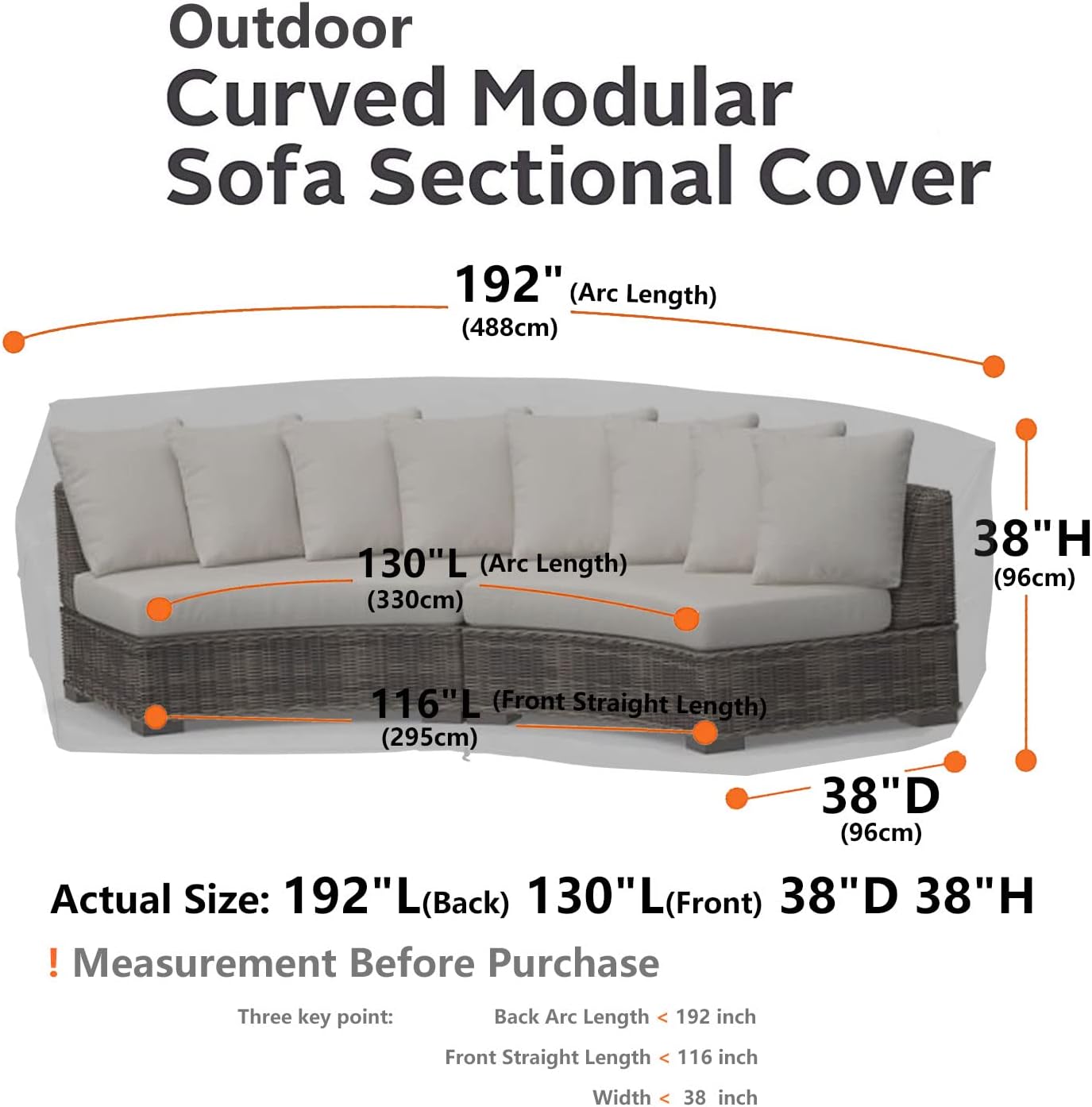 Patio Deck Box Cover, 63x30 Inch Fire Pit Covers with Straps and Handles, Waterproof Heavy Duty Outdoor Furniture Winter Cover for Keter, Suncast, Lifetime Container