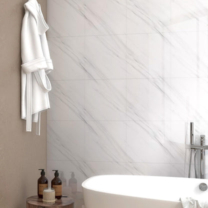 Chejiaye Shower Wall Panels Peel and Stick,Marble Wall Panels for Interior Decor,Backsplash Tile for Kitchen Showers Bathrooms Living Rooms 11.8"x11.8"in 10Pcs, Grey (Not Real Tile,9.7 Sq.ft)