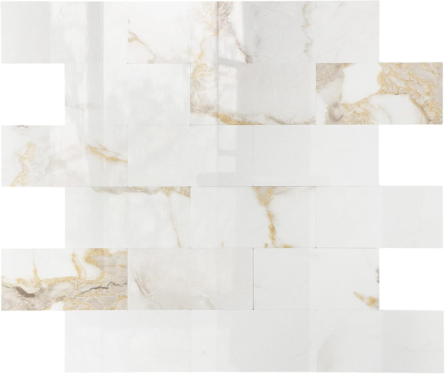 2026 New Upgrade Peel and Stick Backsplash Tile, Peel and Stick 11.34" X 11.57" Wall Tile for Kitchen, Bathroom, Fireplace, Laundry (Beige Ecru, 10 Packs)