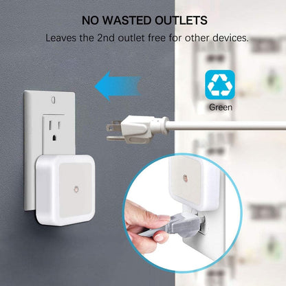 Sujeet Night Light, Night Lights Plug into Wall 8-Pack, Nightlight Plug in Night Light, Dusk to Dawn Night Lamp Led (Warm White)