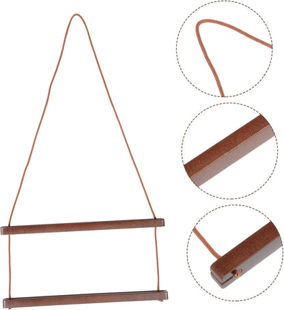Cabilock Wall-Mounted Towel Rack Punch Hanger for Bathroom and Kitchen Easy Installation Sturdy Design for Quick Drying of Towels and Cleaning Cloths