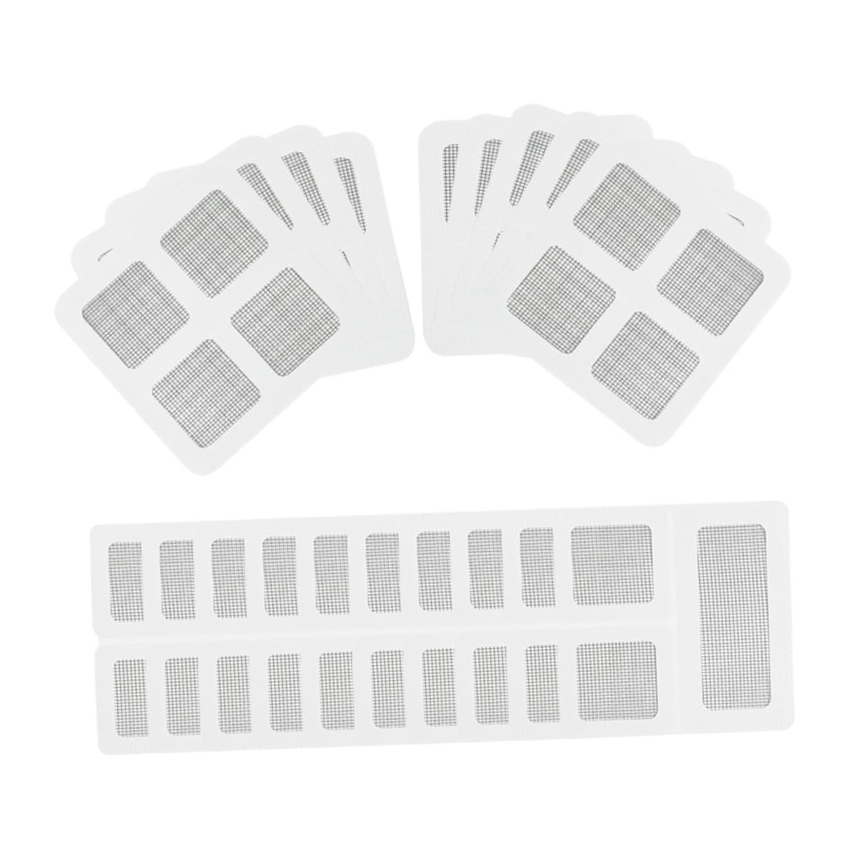 SOLUSTRE Window and Door Screen Repair Kit Screen Patch Repair Kit 20pcs Screen Tape Mesh Repair for DIY