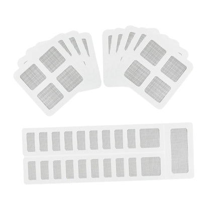 SOLUSTRE Window and Door Screen Repair Kit Screen Patch Repair Kit 20pcs Screen Tape Mesh Repair for DIY