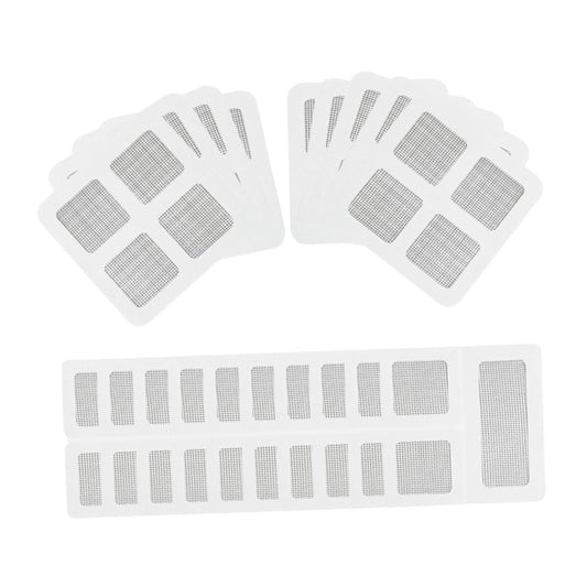 SOLUSTRE Window and Door Screen Repair Kit Screen Patch Repair Kit 20pcs Screen Tape Mesh Repair for DIY