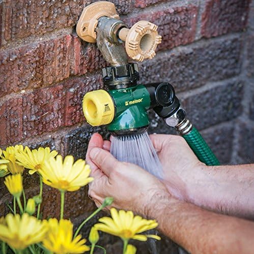 Melnor EZ-Flow 2-Way Hose Valve, Lever Design