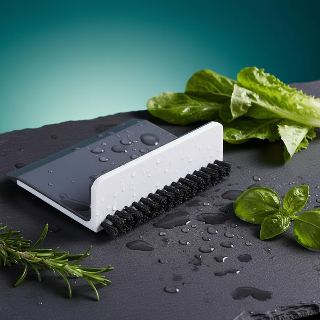Sink Squeegee Cleaner Countertop Brush Wiper Vegetable Cleaning Brush Wiper Home Kitchen Tool Accessories Kitchen Utensils