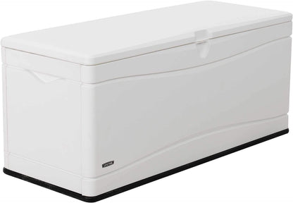 LIFETIME 60012 Extra Large Deck Box, 130 Gallon, Desert Sand/Brown