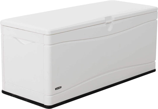 LIFETIME 60012 Extra Large Deck Box, 130 Gallon, Desert Sand/Brown