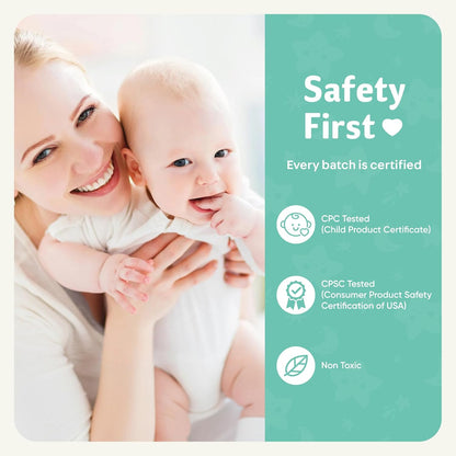 Furniture Edge Protector for Baby - Plastic Crib Protector from Chewing - CPC Certified, CPSC Tested, LFGB Food Grade (78.74 * 1.97in)