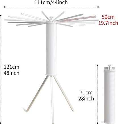 RFOUO Wall Mounted Clothes Drying Rack Tripod,Foldable Drying Rack,Wall Mounted Dryer Rack Clothing,Over The Door Drying Rack for Laundry Bedroom Household Aluminium