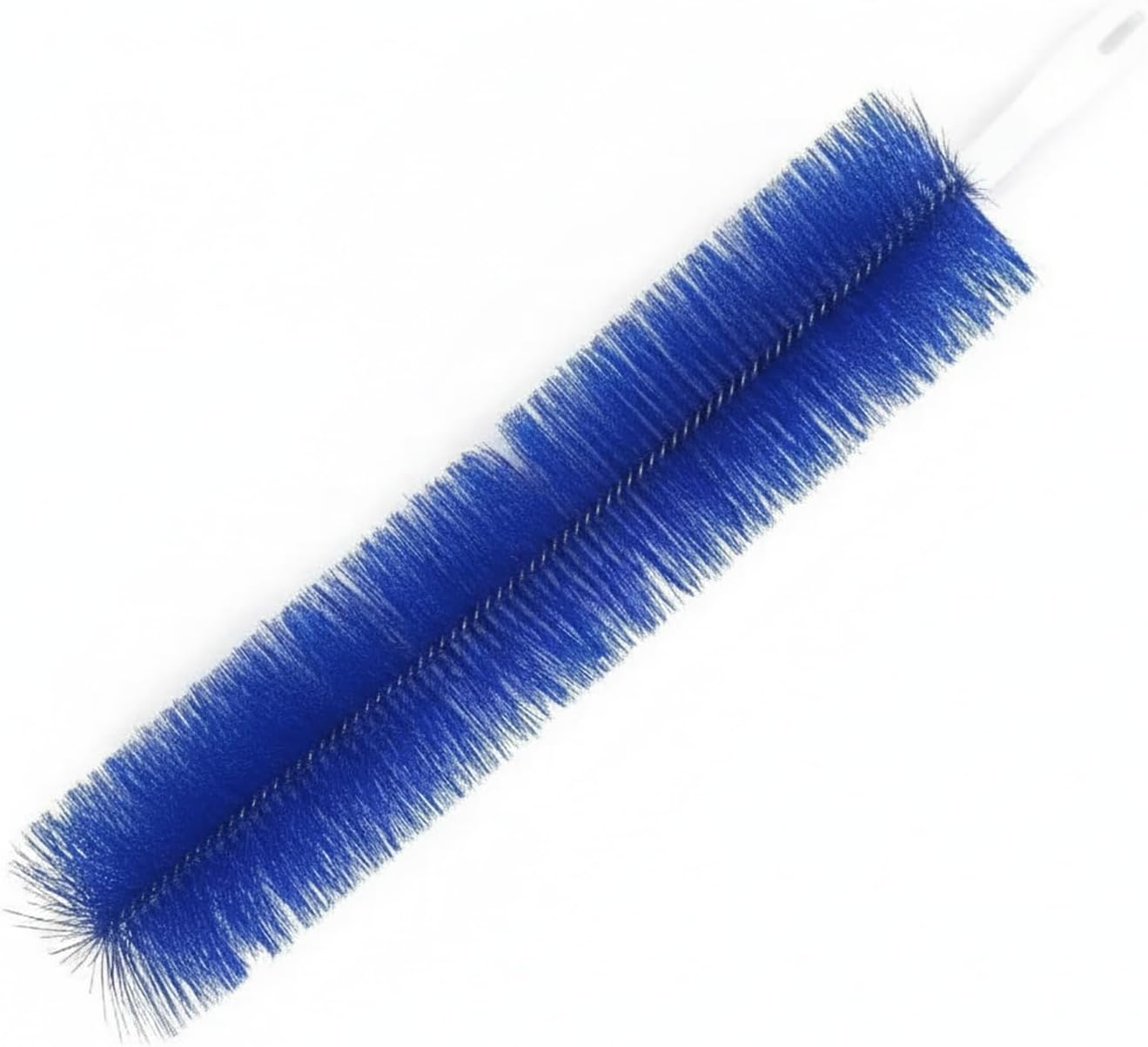 Double-Sided Window Screen Brush with Squeegee, Reaches Both Sides from Inside, Fiberglass Bristles for Mesh and Glass (1 PC)