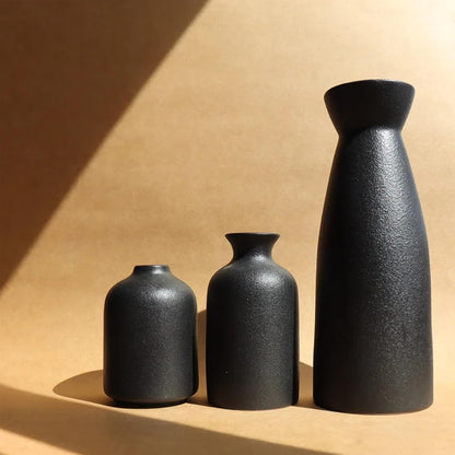 Ceramic Vase Set, 3 Small Flower vases for Decor, Home Decorative Vase, Modern Boho Farmhouse Home Decor Vases, Living Room,Table Shelf, Centerpieces Decoration(#2)
