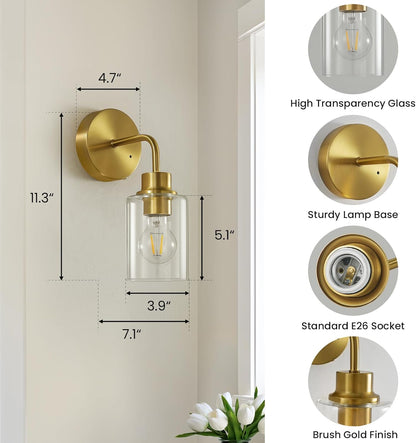 Epinl Battery Operated Black Wall Sconce Set of 2, Wireless Rechargeable Wall Lights with Remote Control, Modern Dimmable Wall Mount Lamps for Bedroom Living Room Bathroom, 3000K