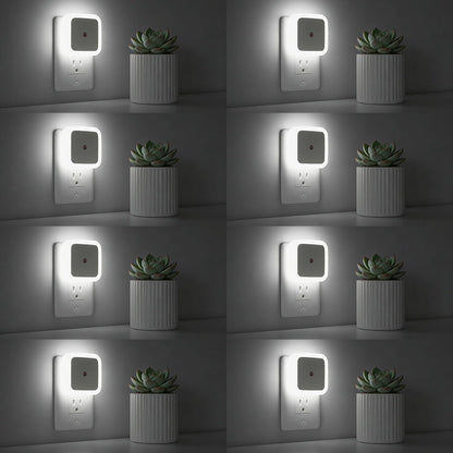 Sujeet Night Light, Night Lights Plug into Wall 8-Pack, Nightlight Plug in Night Light, Dusk to Dawn Night Lamp Led (Warm White)