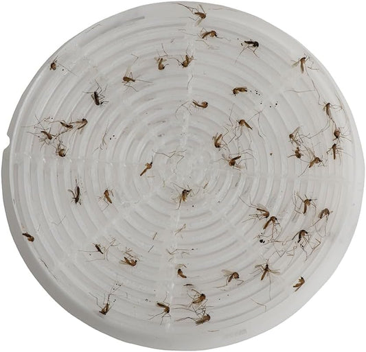 STUCK Pro AGO Mosquito Trap + Decorative Bucket, Naturally Attract & Capture Container-Breeding Mosquitoes, Pet & Kid Safe, Just Add Water & Attractant & Place on the Included Vessel