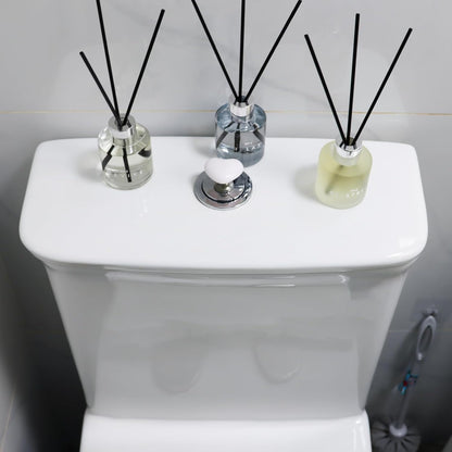 3 Pack Fragrance Reed Diffuser, 50ML Lavender Jasmine Lemongrass Aromatherapy Diffuser Set with 12 Black Fiber Sticks,Air Freshener for Bedroom Bathroom Office, 8.2X 6.6X 2.1 inch