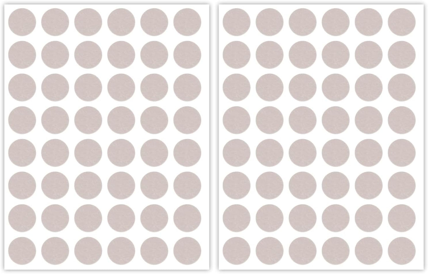 96pcs Felt Pads for Cabinet Door, 1.3cm/1/2in Round Thick Quite Small Cupboard Bumpers Self Adhesive Sticky Felt Dots Furniture Tools for Kitchen Furniture Floor Drawers Table Chair Legs Feet (Black)