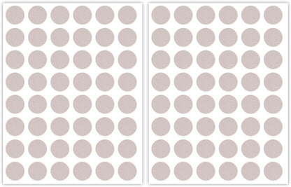 96pcs Felt Pads for Cabinet Door, 1.3cm/1/2in Round Thick Quite Small Cupboard Bumpers Self Adhesive Sticky Felt Dots Furniture Tools for Kitchen Furniture Floor Drawers Table Chair Legs Feet (Black)