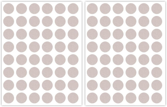 96pcs Felt Pads for Cabinet Door, 1.3cm/1/2in Round Thick Quite Small Cupboard Bumpers Self Adhesive Sticky Felt Dots Furniture Tools for Kitchen Furniture Floor Drawers Table Chair Legs Feet (Black)