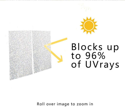 Finnez Frosted Privacy Window Film - Static Cling No Adhesive, Reusable & Easy to Remove, Decorative Glass Film for Home Bathroom Office Door, Crystal Clear 17.5 x 78.7 inches