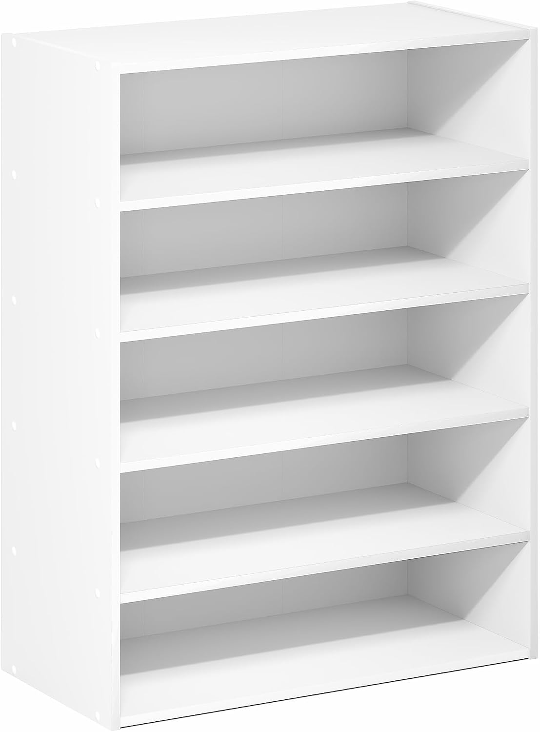 Furinno FANO Shoe Rack, 24-Inch Width 2-Tier Shoe Organizer, Stackable Shoes Storage, 11.7 x 24.2 x 11.7, for Closet Entryway, Office, Garage, Amber Pine