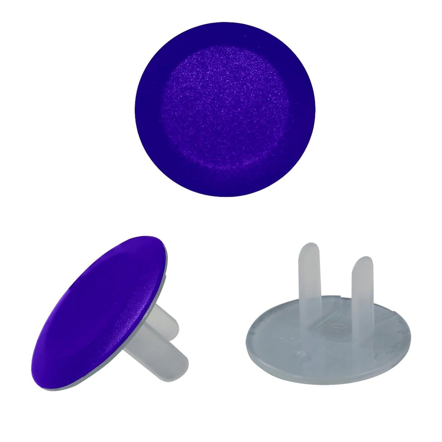 Pure Blue Color Outlet Covers Baby Proofing - Plug Covers for Electrical Outlets, Child Proof Socket Covers, Baby Safety Products for Home, Office