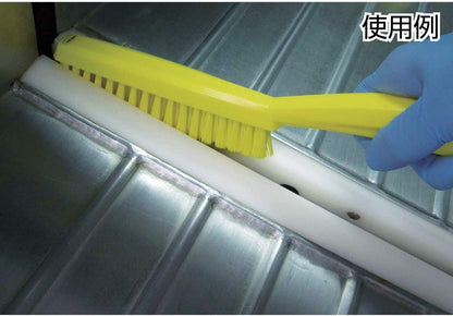 Vikan 13/16 in W Scrub Brush, Stiff, 11 51/64 in L Handle, 5 51/64 in L Brush, Blue, Plastic 41953-1 Each