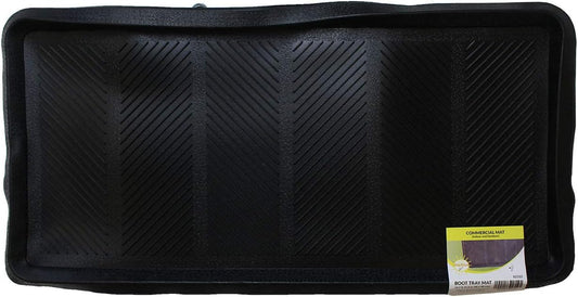 HAWK Heavy Duty Rubber Scraper Mat | Size 18" x 30" (45 x 75 cm) | 9mm Thickness | Anti Slip | Anti Fatigue | Great For Cleaning Boots & Shoes