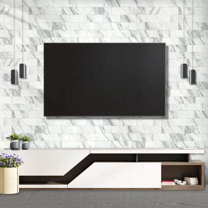AULIGET 100 Piece Rust Slate Peel and Stick Backsplash Wall Tiles, 3" x 6" PVC Faux Stone Stick on Tiles for Backsplash Kitchen, Bathroom, Laundry Room, Camper, Fireplace