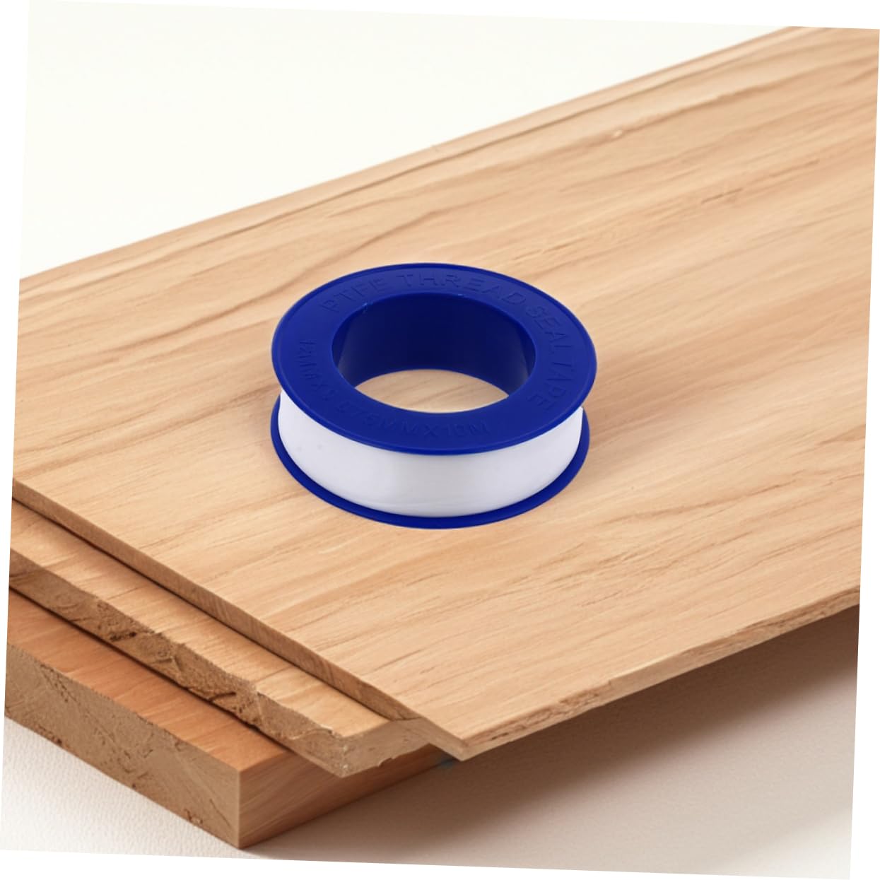 GLEAVI 12rolls PTFE Plumbers Tape High-Temperature Water Leak Sealing Tape for Pipes Faucets and Shower Thin Thread Sealant for Plumbing and Garden Hose Applications