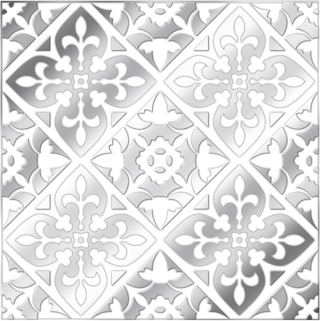 Main Street – 24-Pack of 8 x8 Peel and Stick Backsplash Wallpaper Tiles – Removable Self Adhesive Wall Tile for Kitchen, Renter-Friendly for Your Home and DIY Projects (Patina Copper)