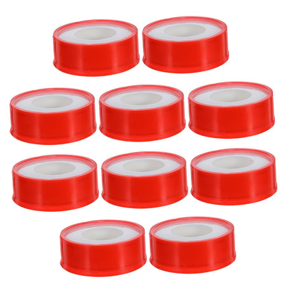 Ipetboom 10 Rolls PTFE Thread Seal Tape for Plumbing Waterproof Pipe Leak Repair Tape for Leak Stop