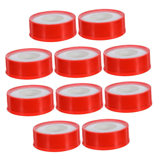 Ipetboom 10 Rolls PTFE Thread Seal Tape for Plumbing Waterproof Pipe Leak Repair Tape for Leak Stop