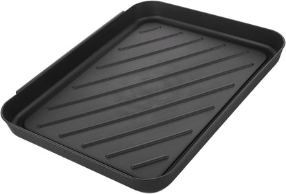 Alipis Multipurpose Shoe Tray 15.74X11.81X1.37 Inch Waterproof Plastic Boot Tray for Entryway Car Trunk Floor Protection and Pet Feeding Area