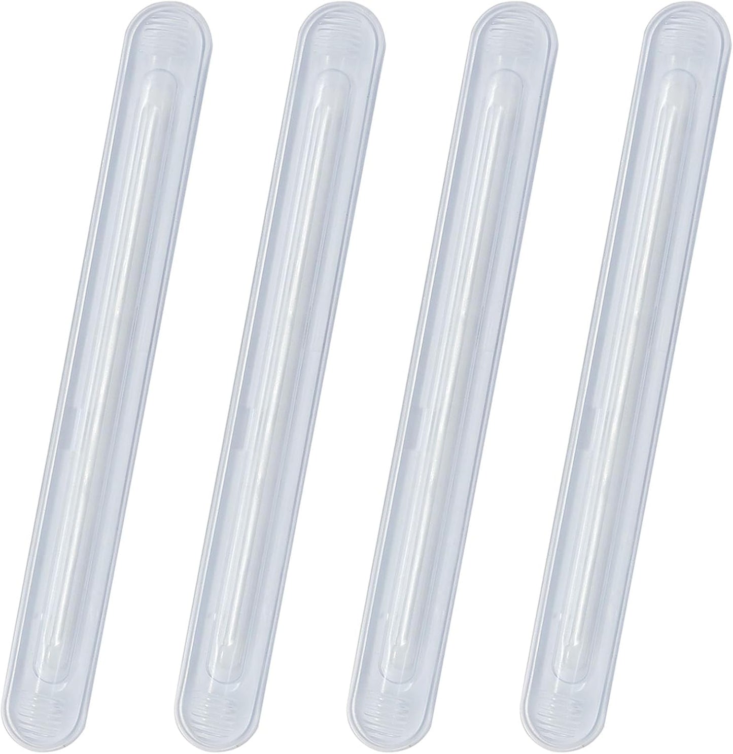 Zorfeter 4 PCS Rubber Chair Wall Protector, Clear Furniture Bumpers Adhesive Cabinet Door Bumper Silicone, Self Adhesive Wall Protector Bumpers for Shower Doors/Drawers/Car Doors/Toilet Lids