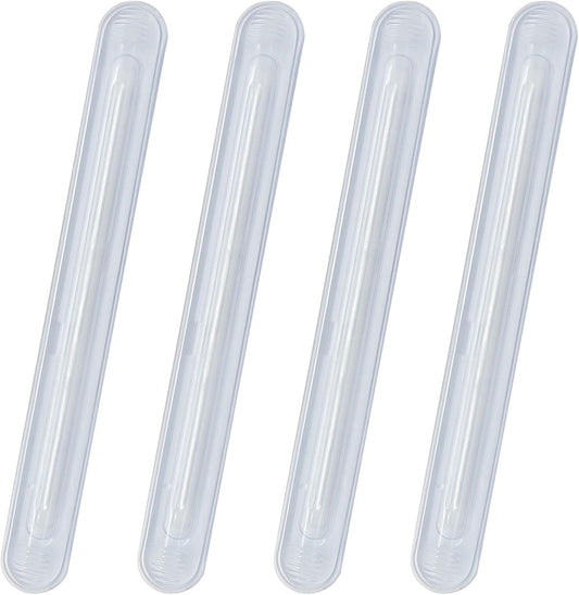 Zorfeter 4 PCS Rubber Chair Wall Protector, Clear Furniture Bumpers Adhesive Cabinet Door Bumper Silicone, Self Adhesive Wall Protector Bumpers for Shower Doors/Drawers/Car Doors/Toilet Lids
