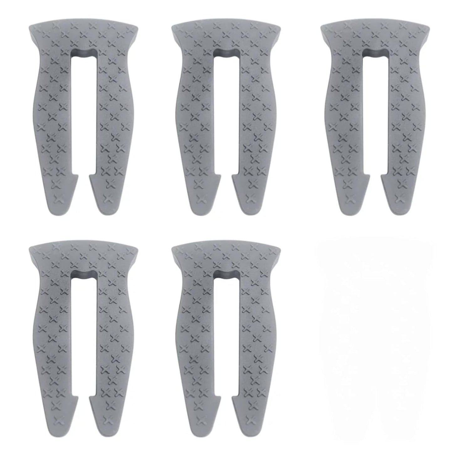 TIianMeimate Universal Stove Knob Locks (5-Pack-Gray) - Child Proof Gas Stove Safety Lock with Key, Easy Install No Tools Needed, Heat Resistant Baby Proofing Essentials for Kitchen Cooktop