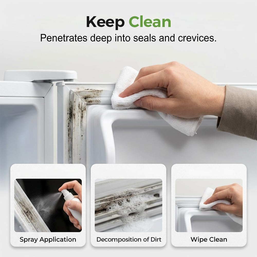 Heavy-Duty Kitchen Oil Remover Spray, Multi-Purpose Degreaser for Cooktop, Oven, Stove & Range Hood, Foam Cleaner for Grease (1pcs)