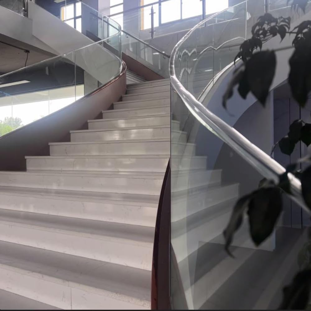Transparent Sealing Strip U-Shaped Glass Edge Protector Clear Glass Guards Channel Edge Trim Flexible Cuttable for Panels Table Corners(2-3mm)