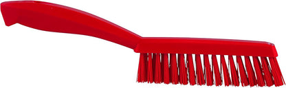 Vikan 13/16 in W Scrub Brush, Stiff, 11 51/64 in L Handle, 5 51/64 in L Brush, Blue, Plastic 41953-1 Each
