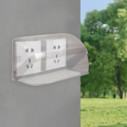 Didiseaon Outdoor Waterproof Outlet Cover with Weatherproof Switch and Plug Protector Universal Fit for Outdoor Electrical Sockets 7.67X4.33X3.34In